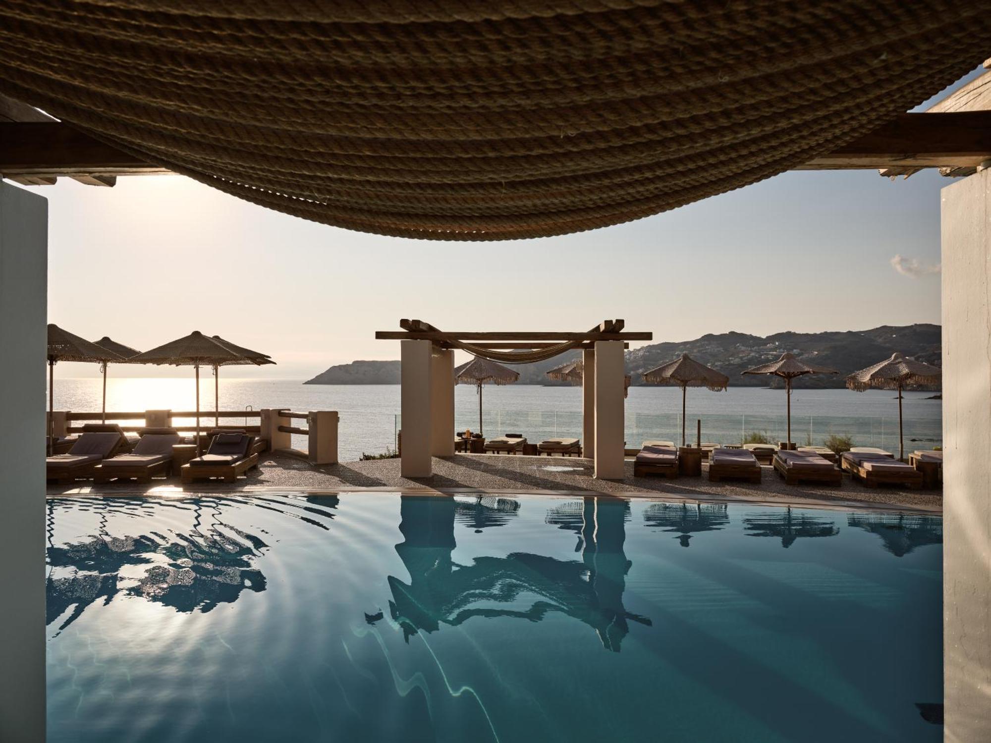 Seaside A Lifestyle Resort - Adults Only Agia Pelagia Exterior foto