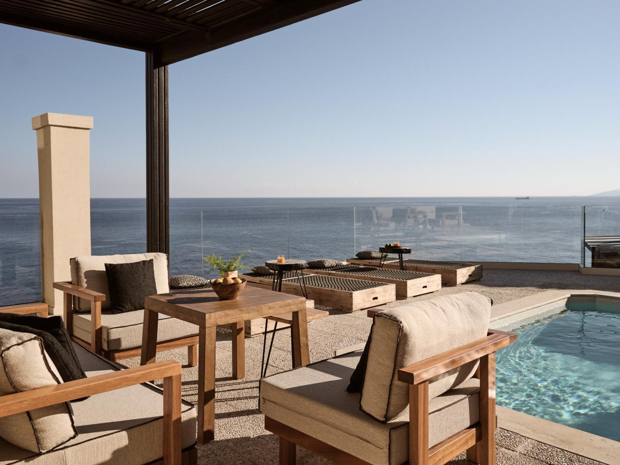 Seaside A Lifestyle Resort - Adults Only Agia Pelagia Exterior foto